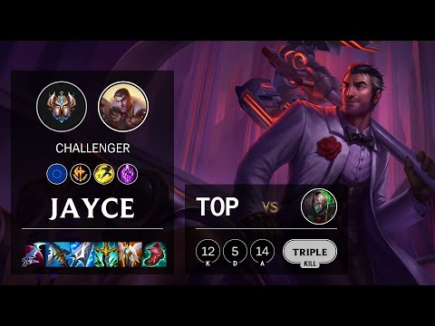 Jayce Top vs Singed - EUW Challenger Patch 11.22