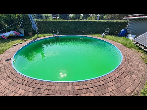Grünes Wasser im Pool? Nichts hilft? Schockchlorung ohne Erfolg? Nie wieder grünes Poolwasser!!!!!!!