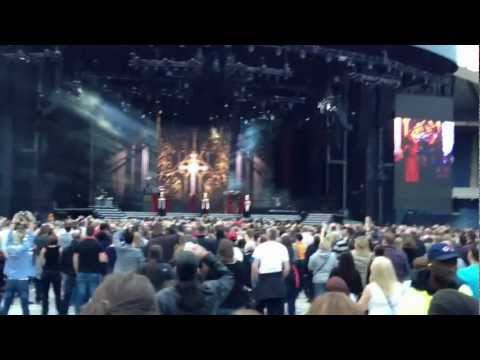 Madonna MDNA Tour Murrayfield Edinburgh 21st July 2012 Opening / Girl Gone Wild