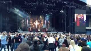 Madonna MDNA Tour Murrayfield Edinburgh 21st July 2012 Opening / Girl Gone Wild
