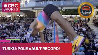 Meet record for Greece's Emmanouil Karalis at Continental Tour stop in Turku, Finland