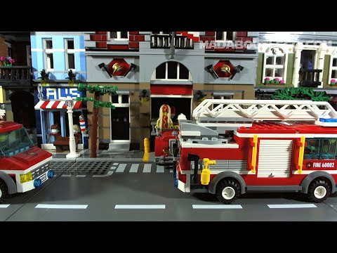 Vidéo LEGO Juniors 10680 : Le camion poubelle