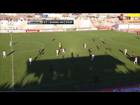 Cobresal 2 - 2 General Díaz Copa Sudamericana 2014