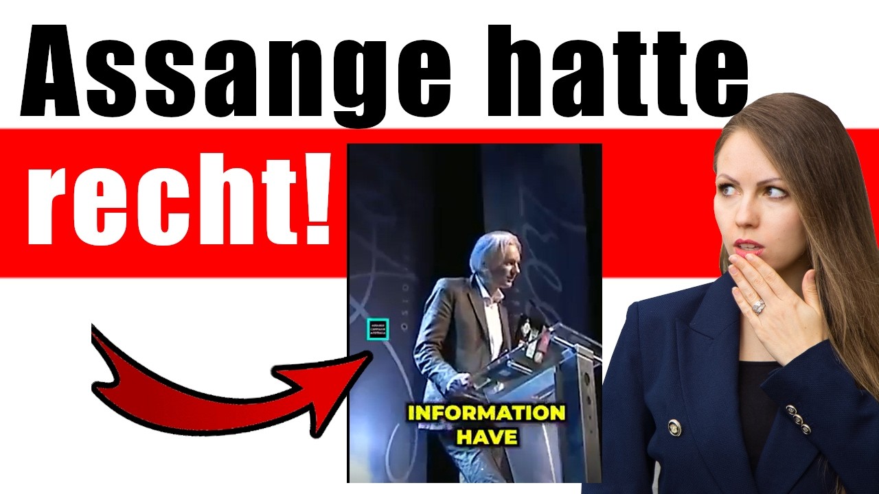 Totale Löschung: Assange hat uns damals DAVOR gewarnt!