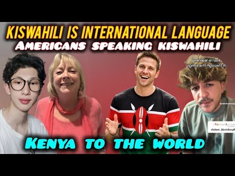 White Americans SPEAKING Kenyan KISWAHILI & in LOVE with the LANGUAGE 