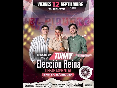 ✨👑 Elección Reina Departamental – El Piquete 2025 👑✨