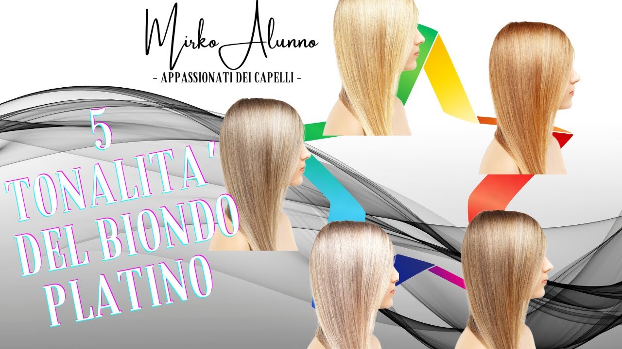 Come Tonalizzare i capelli Biondo chiarissimo platino, con meravigliosi 🤩toni freddi e caldi