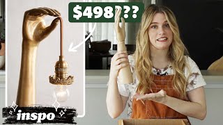 Making That $498 Anthropologie Hand Lamp For $50