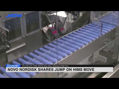 Novo Nordisk shares jump on Hims move