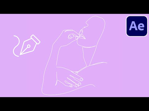 Line Animation (Draw-On Effect) | Adobe After Effects Tutorial