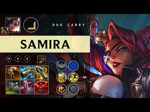 Samira ADC vs Kog'Maw - EUW Challenger Patch 26.01