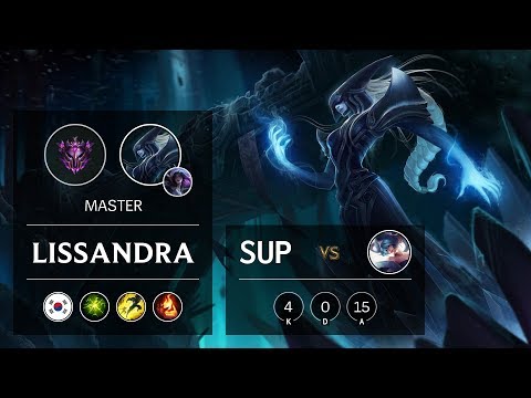 Lissandra Support vs Sona - KR Master Patch 9.19