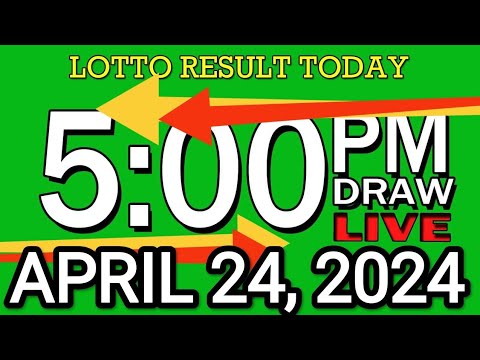 LIVE 5PM LOTTO RESULT TODAY APRIL 24, 2024 #2D3DLotto #5pmlottoresultapril24,2024 #swer3result