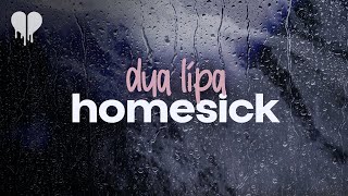 Download lagu dua lipa - homesick (lyrics) mp3