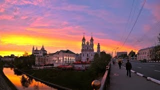 Time Lapse Vitebsk / Витебск цейтраферная сьемка