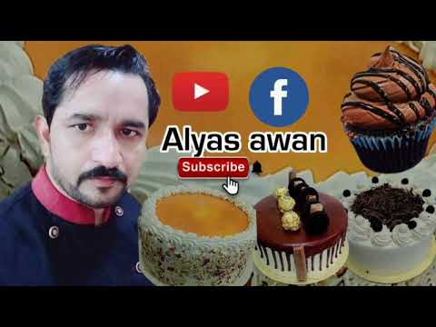 painapply square flower Cake 🎂 shaf by Alyas Awan