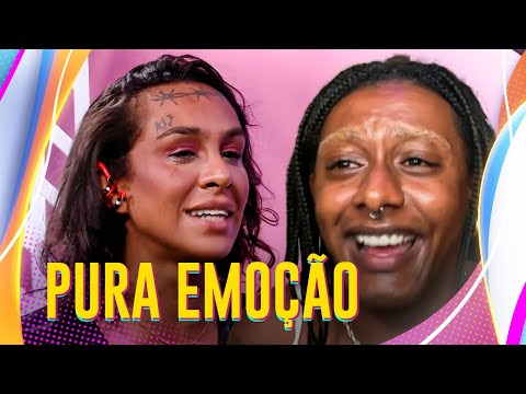 LINN DA QUEBRADA CHORA AO CONVERSAR COM LINIKER 🥺 | BATE-PAPO BBB | BBB 22