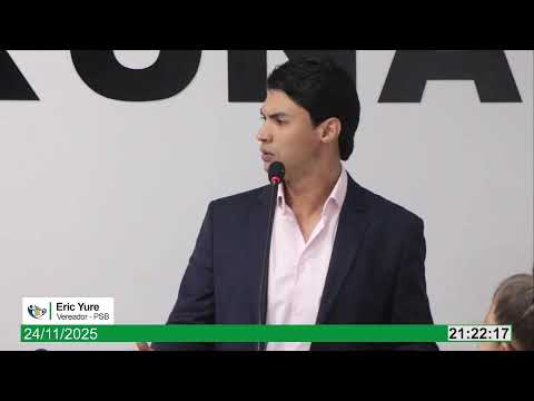 24/11/2025 - Sessão Ordinária Legislativa - Nova Ipixuna