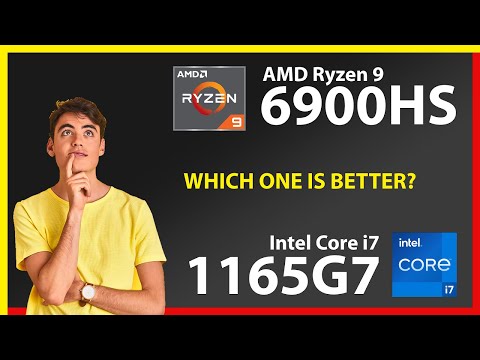 AMD Ryzen 9 6900HS vs INTEL Core i7 1165G7 Technical Comparison