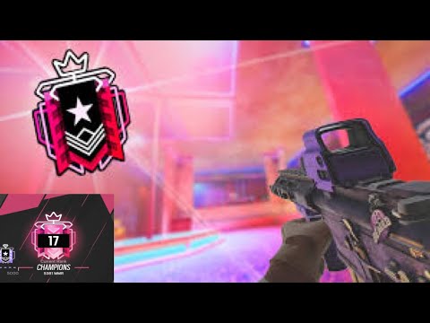 TOP 17 CHAMPION LEVEL 400 PS5 CHAMPION *BEST SETTINGS FOR NO RECOIL* - Rainbow Six Siege