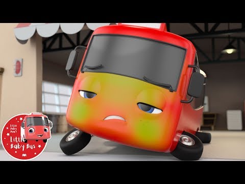 Little Baby Bus - Red Bus Is Sick | Kids Cartoons | Children's Stories | Bus Videos For Kids