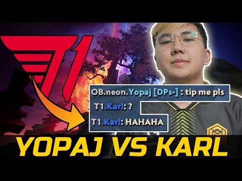 NEON.YOPAJ VS T1.KARL - SITUATIONAL LATE GAME BUILD DOTA 2