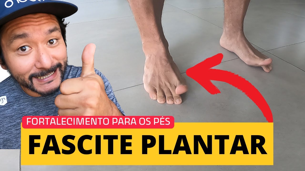 6 exercícios contra FASCITE PLANTAR