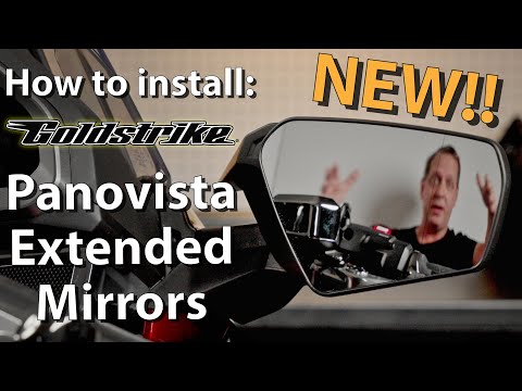 Panovista Extended Convex Mirrors with Sequential Turn Signals | How to Install | Goldstrike