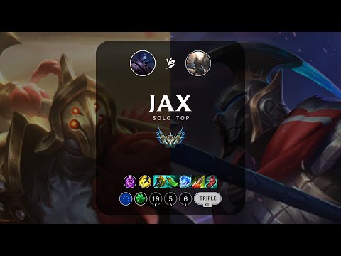 Jax Top vs Pantheon - EUW Challenger Patch 13.20