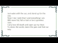 Chuck Ragan - Don't Say a Word Lyrics