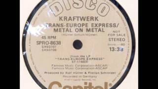 Kraftwerk - Europe Endless / Trans-Europe Express / Metal on Metal (12-Inch Promo) [1977]