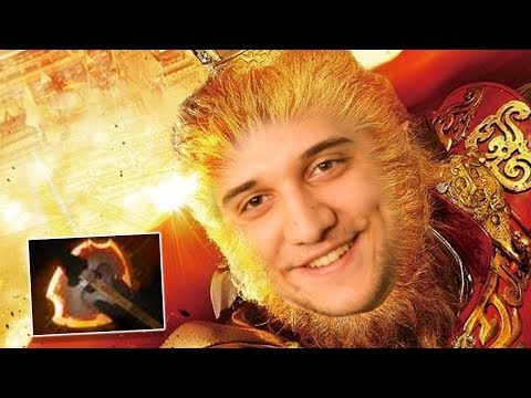 Arteezy Monkey King Storming in China Server Dota 2