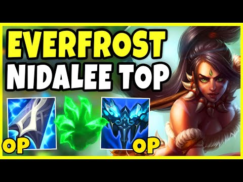 EVERFROST NIDALEE TOP WITH MURAMANA IS OP COMBO?? SNAR Q - League of Legends