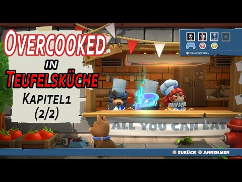 In Teufelsküche - Die Burgerparty | Overcooked! All You Can Eat Next Gen PS5 Kapitel 1 (2/2)