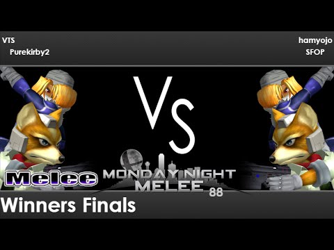 MNM 88 - VTS + Purekirby2 vs hamyojo + SFOP - Winners Finals Melee