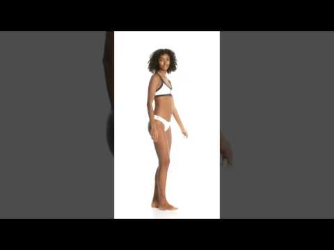 Maaji Swimwear Checker Bash Signature Bikini Bottom | SwimOutlet.com