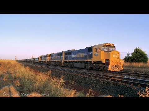 XR553 XR552 XR551 With Broad Gauge Pacific National Grain Train (6/3/2023) - PoathTV Railways