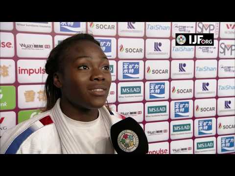 Clarisse AGBEGNENOU (FRA)  World Judo Masters Champion 2018
