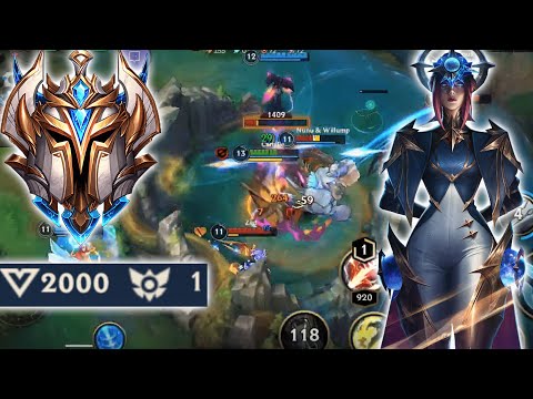 RANK 1 EU LEAGUE OF LEGENDS WILD RIFT - CHALLENGER CAMILLE GAMEPLAY #1