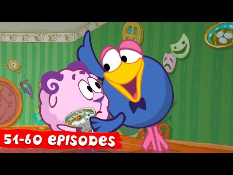 KikoRiki 2D | Full Episodes collection (Episodes 51-60) | Cartoon for Kids