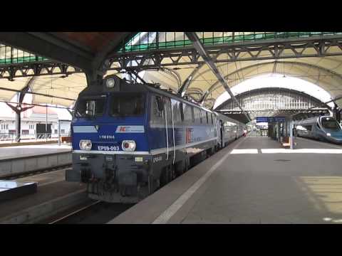 EP09-003 (EU: 150 014-5) z iC 83104 "ŚWiATOWiD" (SZCZE.GŁ.-PRZEM.GŁ.) - start z WR.GŁ.