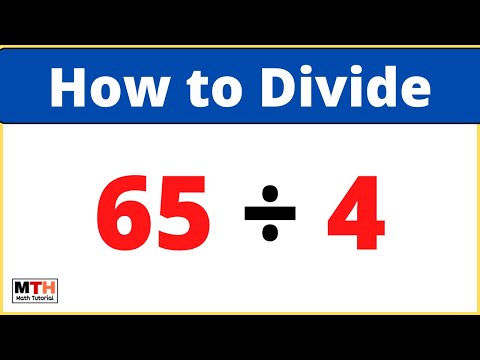 65 divided by 4 (65÷4) | Value of 65/4 | Long Division