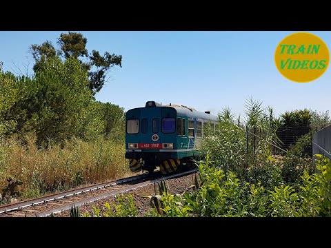 ALn 663 e D445 sulla Ferrovia Jonica ad Ardore (Parte 2)