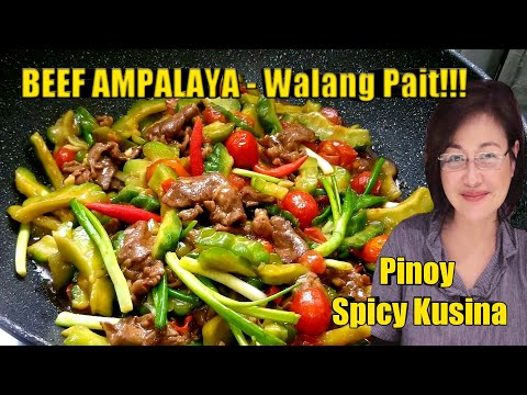 Ampalaya Guisado Walang Pait | How to Cook Ampalaya...
