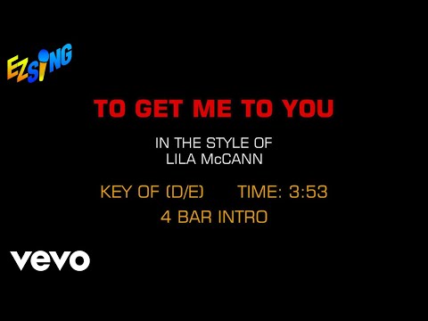 Lila McCann - To Get Me To You (Karaoke EZ Sing)