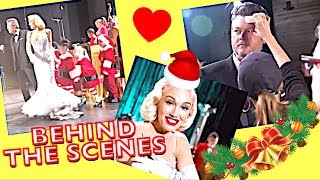 Gwen Stefani & Blake Shelton - You make it feel like Christmas "Behind the scenes" 🎬👍