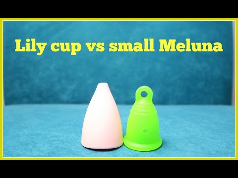 Lily cup vs small Meluna