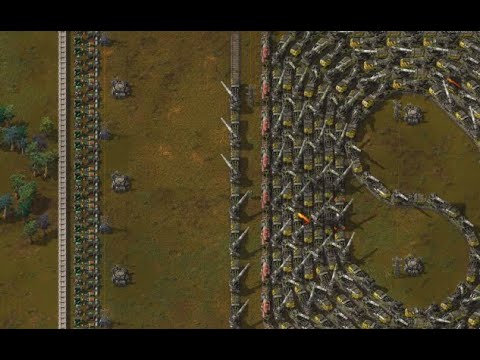 Factorio Artillery Train of DOOM!