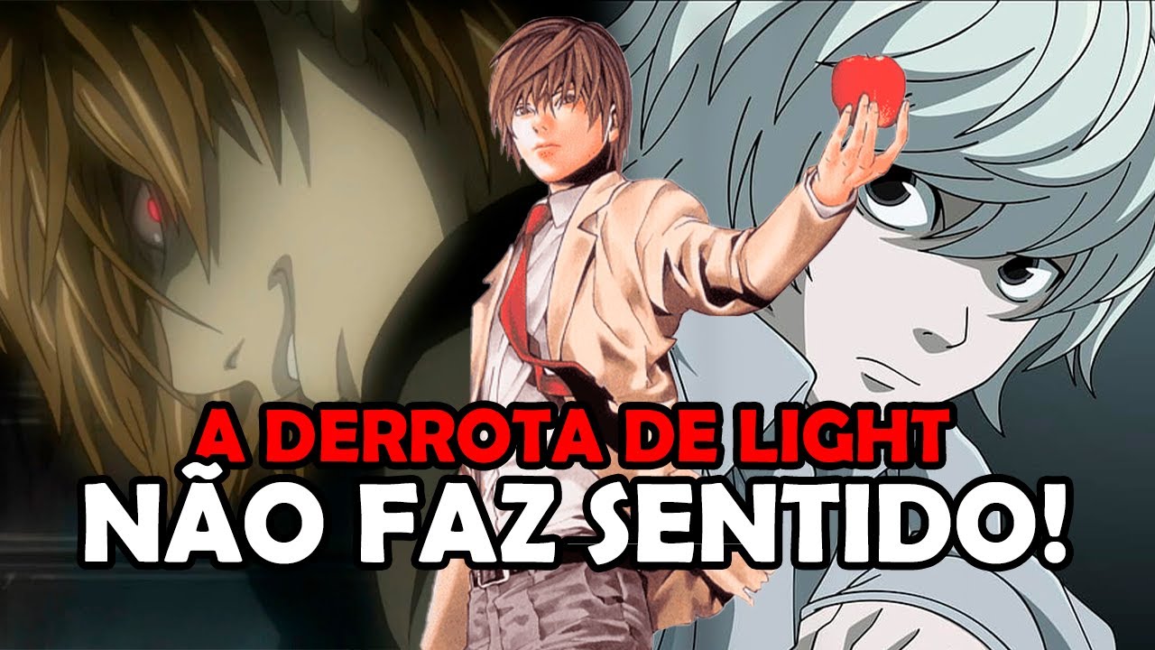 O FINAL DE DEATH NOTE NÃO FAZ SENTIDO
