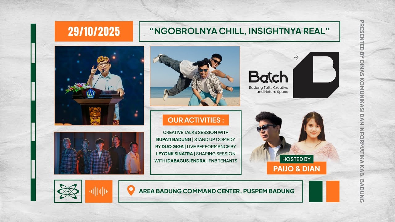 BATCH VOL.1 -- NGOBROLNYA CHILL, INSIGTHNYA REAL